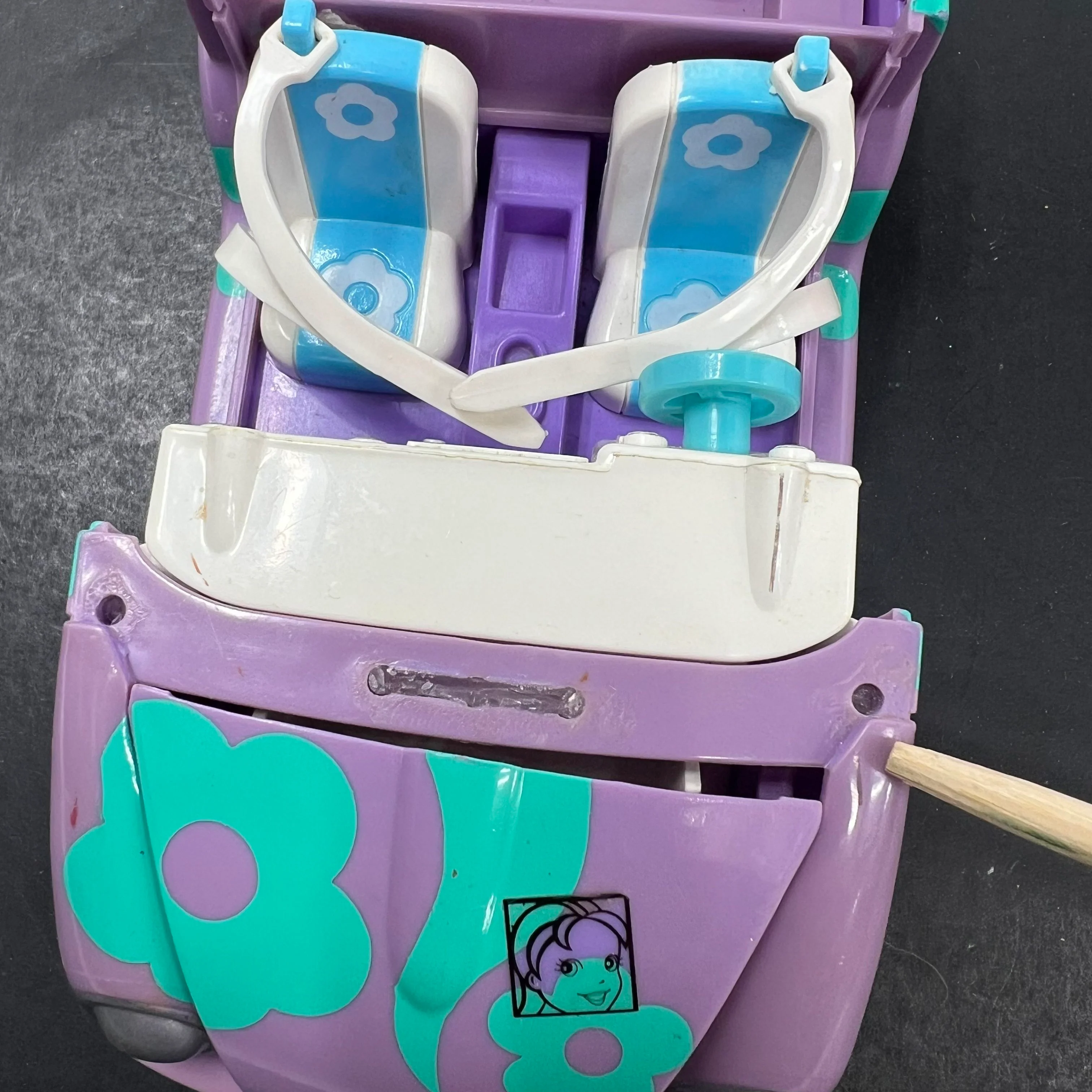 2003 Mattel Polly Pocket Picnic to Go Convertible Car *Damaged - Image 7