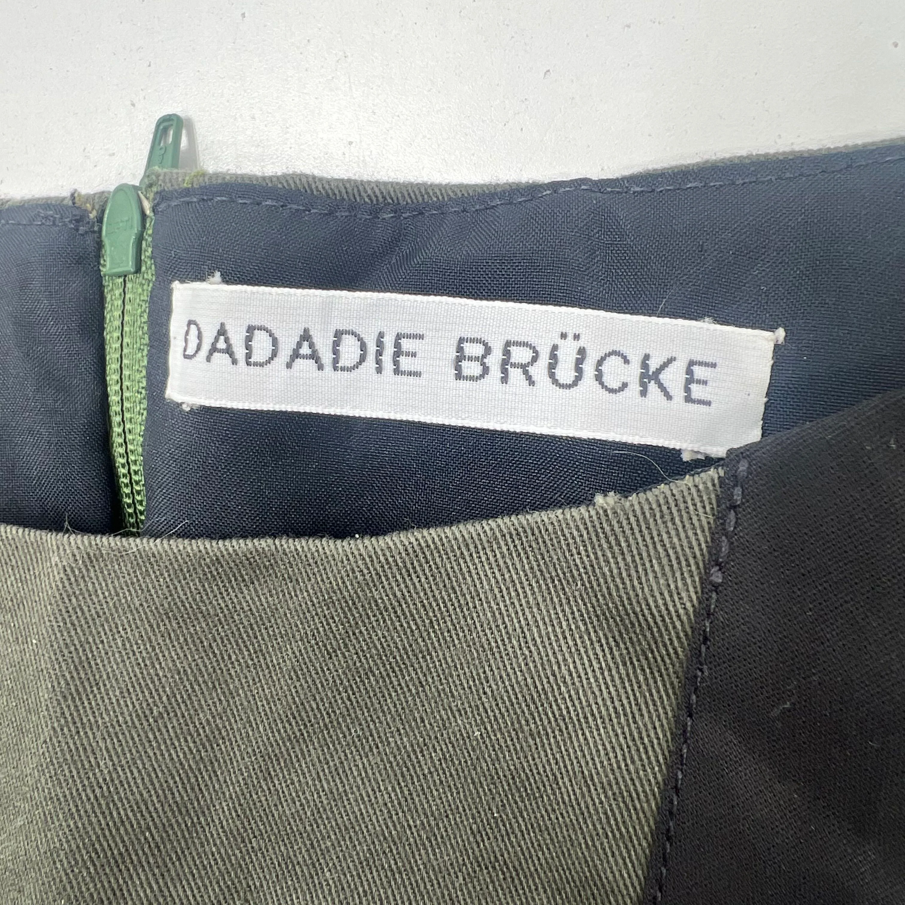 Dadadie Brücke Green Black Tank Top Blouse Structured Women's Small? - Image 3