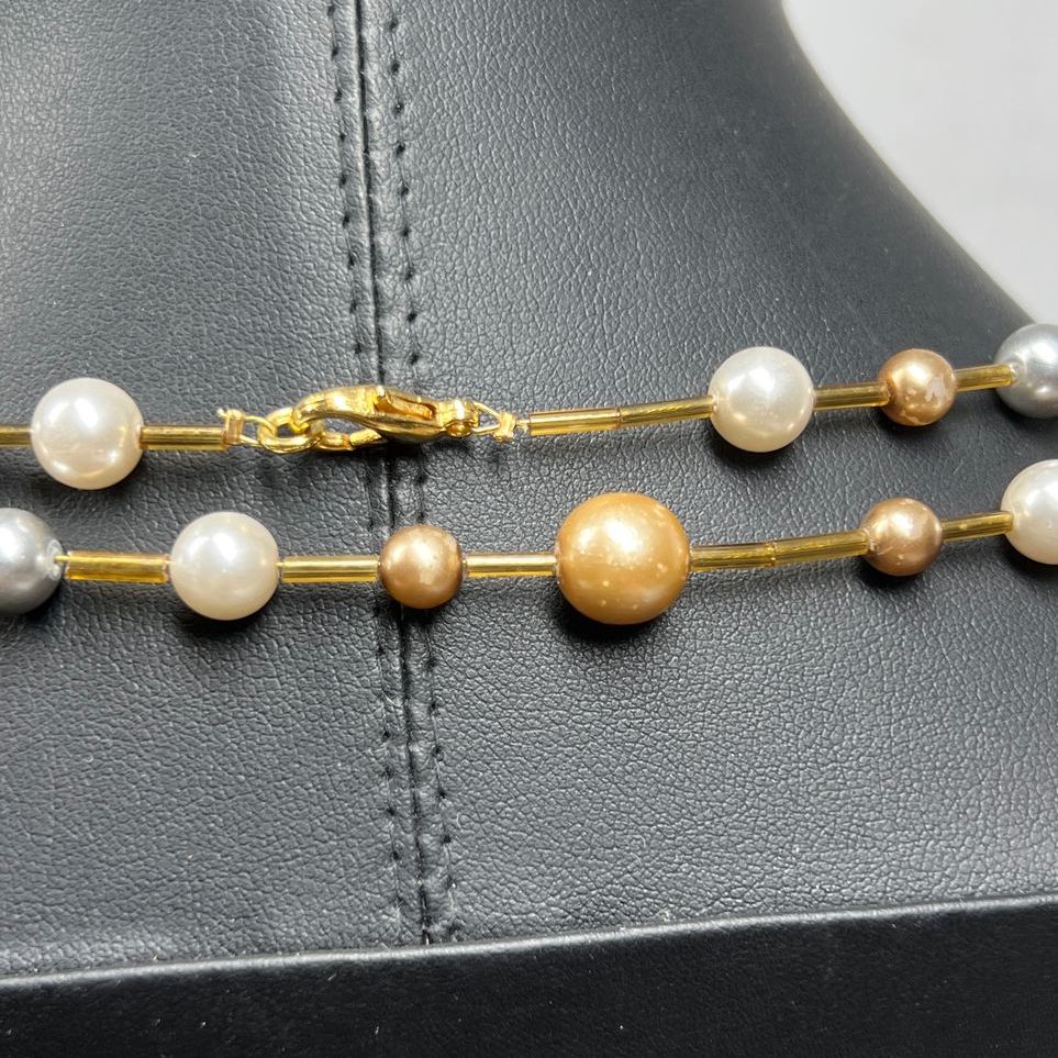 D'Garo Patty Rivera Faux Pearl Necklaces - Image 3