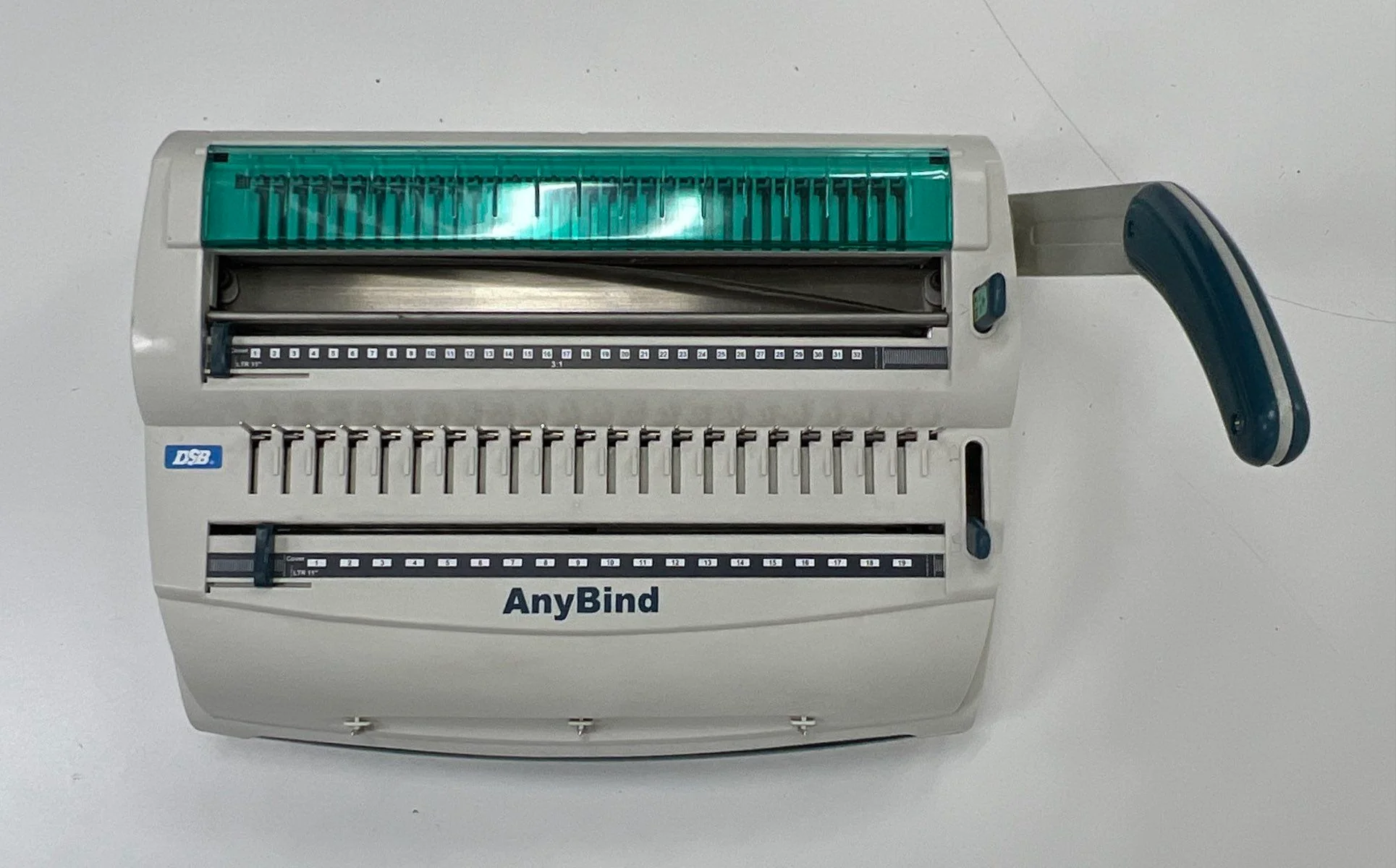 DSB AnyBind Manual Binding Machine Desktop Office Document Punch Binder 15 Inch - Image 6