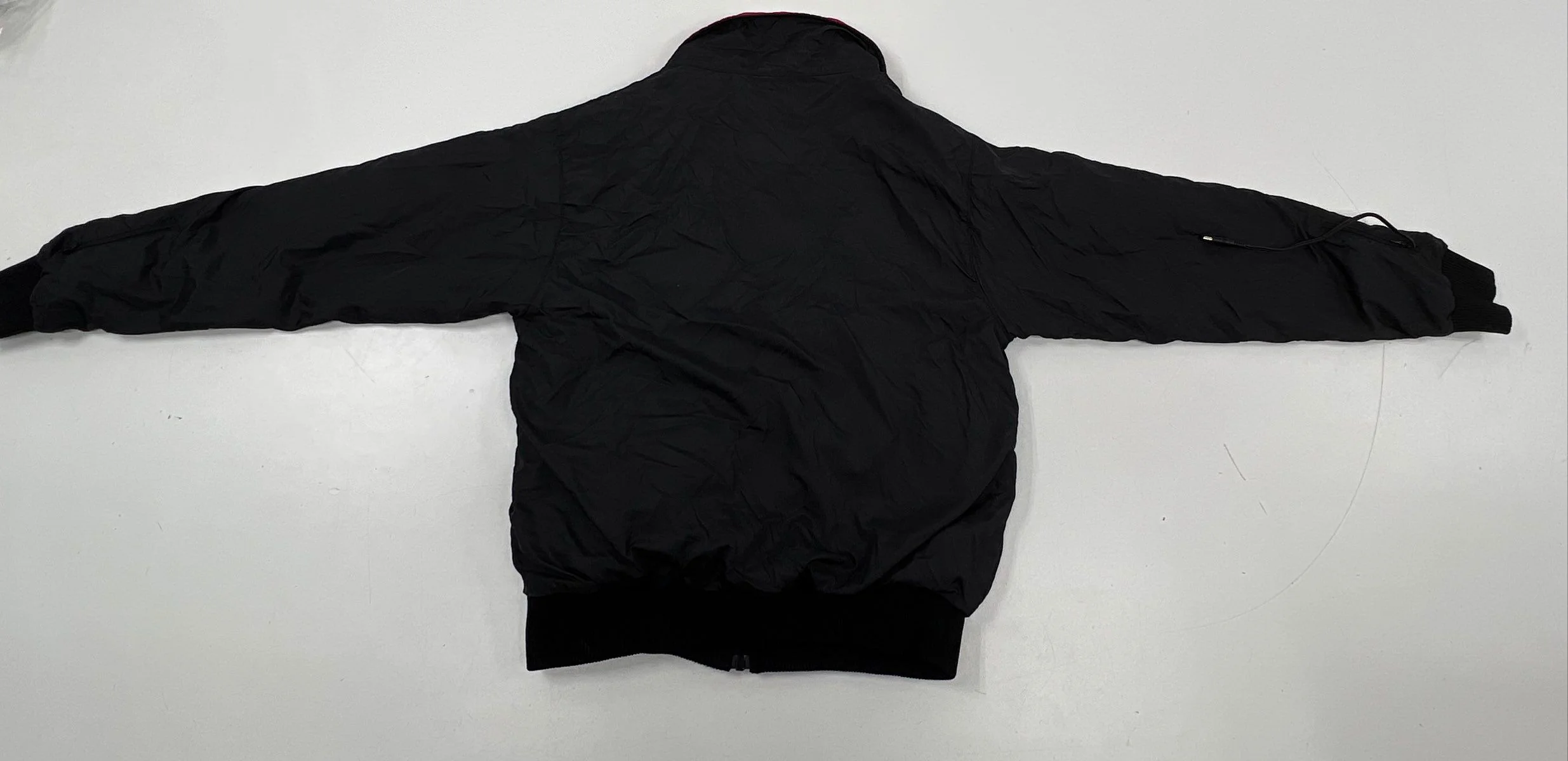 Gerbing Men's Heated Bomber Jacket Black Red Made in USA Controller Sz S-L - Image 3