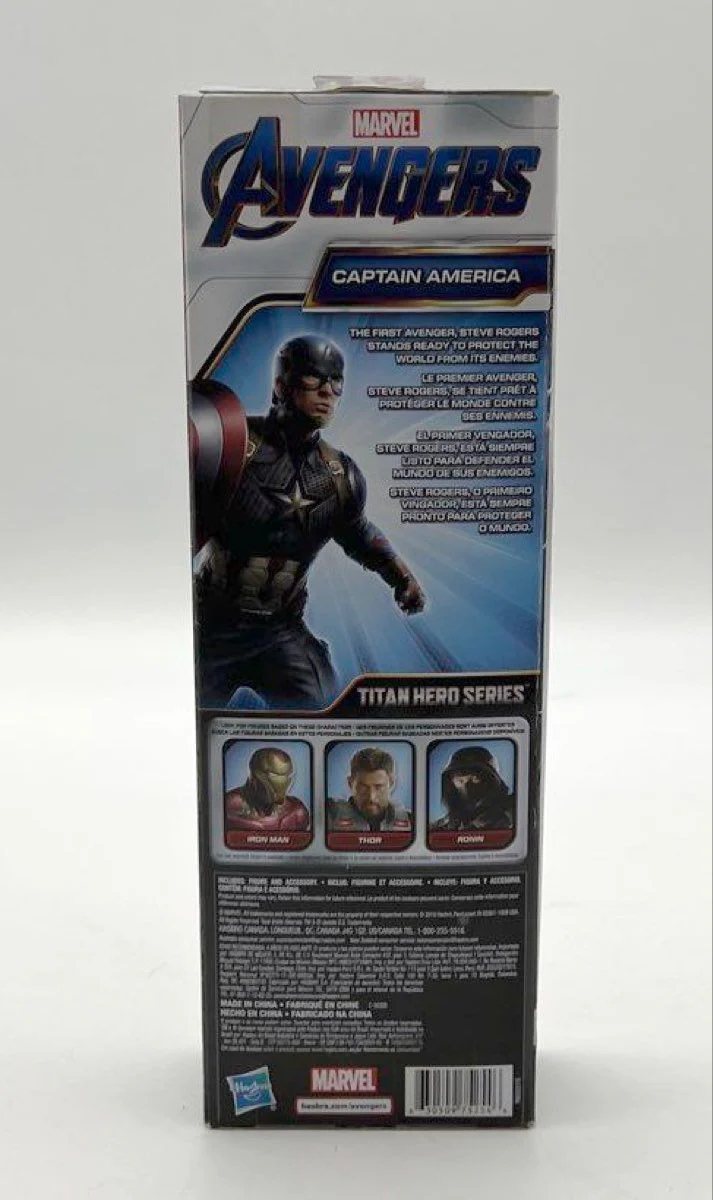 Hasbro Captain America Marvel Avengers Titan Hero Series 12 Inch Figure 2018 NIB - Image 4