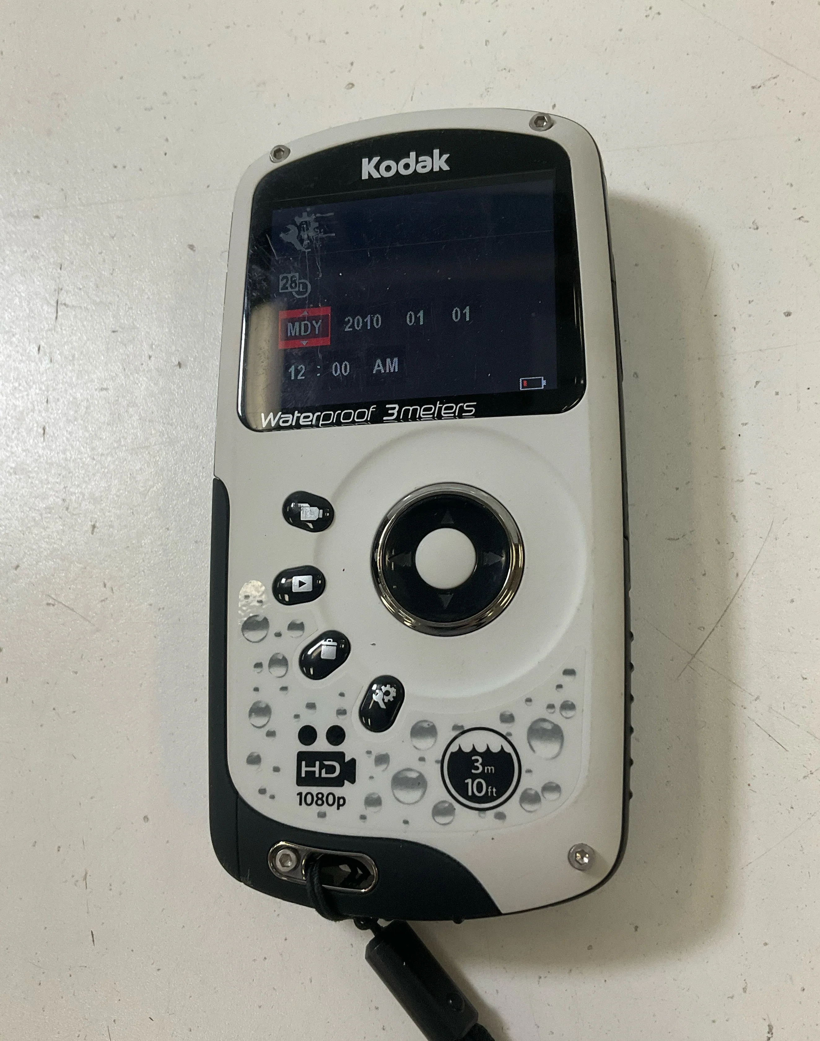 Kodak Play Sport Zx3 HD Waterproof Pocket Camera 5Mp 1080p Will Not Hold Charge - Image 5