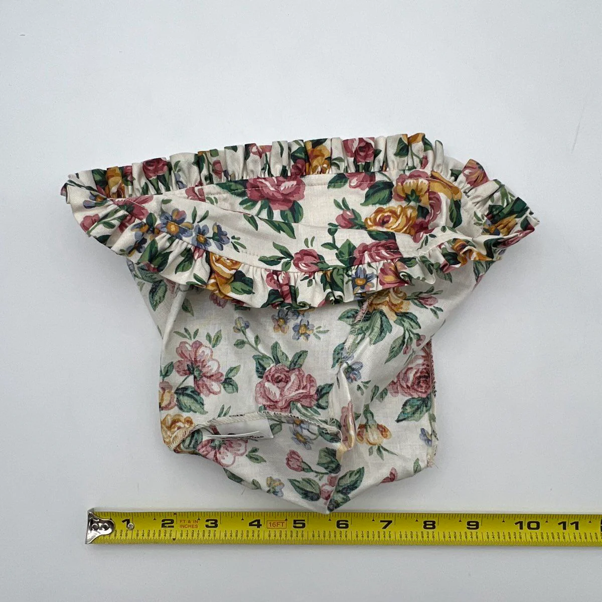 Longaberger Basket Accessories Lot 8 Pieces Liners Garters Napkins Floral Leaf - Image 7