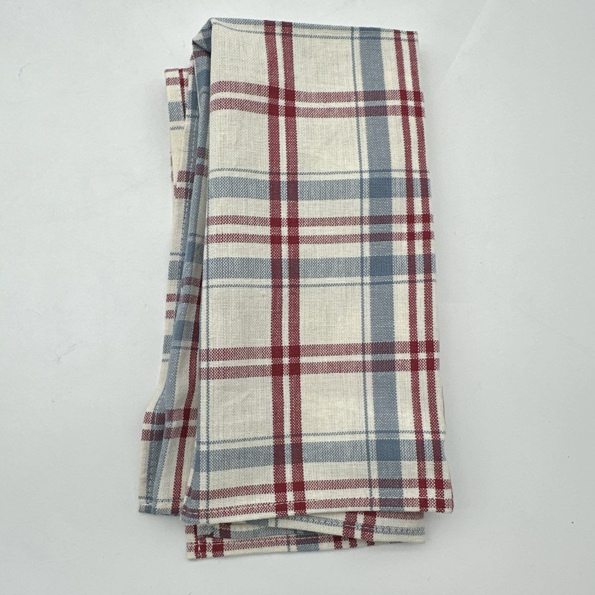 Longaberger Basket Liner and Napkins Lot 21 Pieces Assorted Plaid Heart Patterns - Image 5