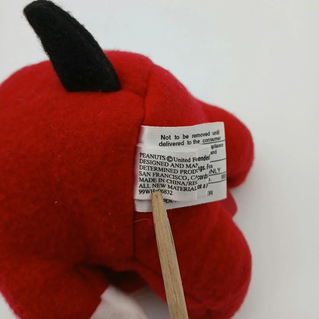 Peanuts Snoopy Plush Lot Whitman's Sampler Valentine's Day Tuxedo Devil Vintage - Image 6