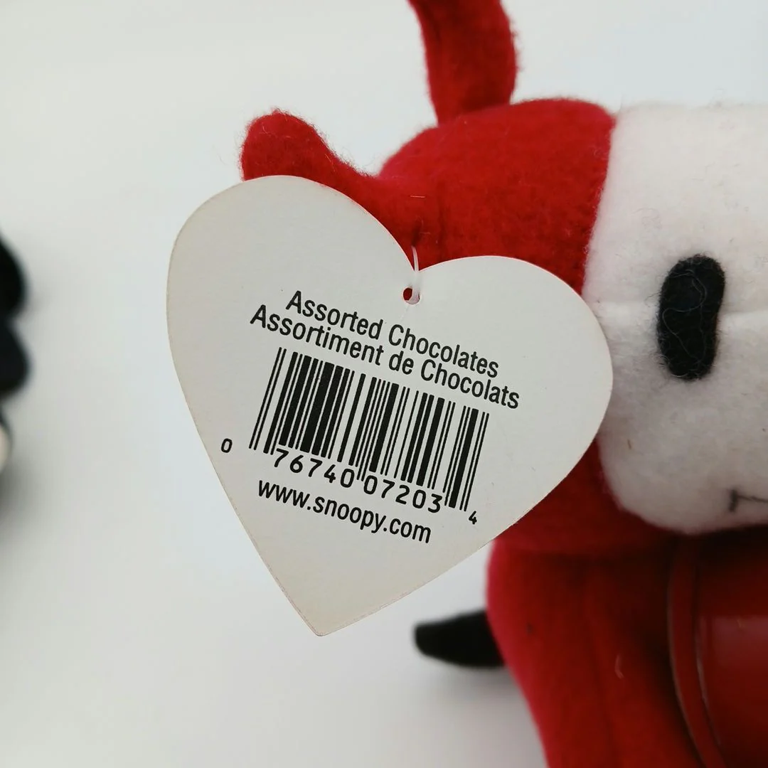 Peanuts Snoopy Plush Lot Whitman's Sampler Valentine's Day Tuxedo Devil Vintage - Image 8