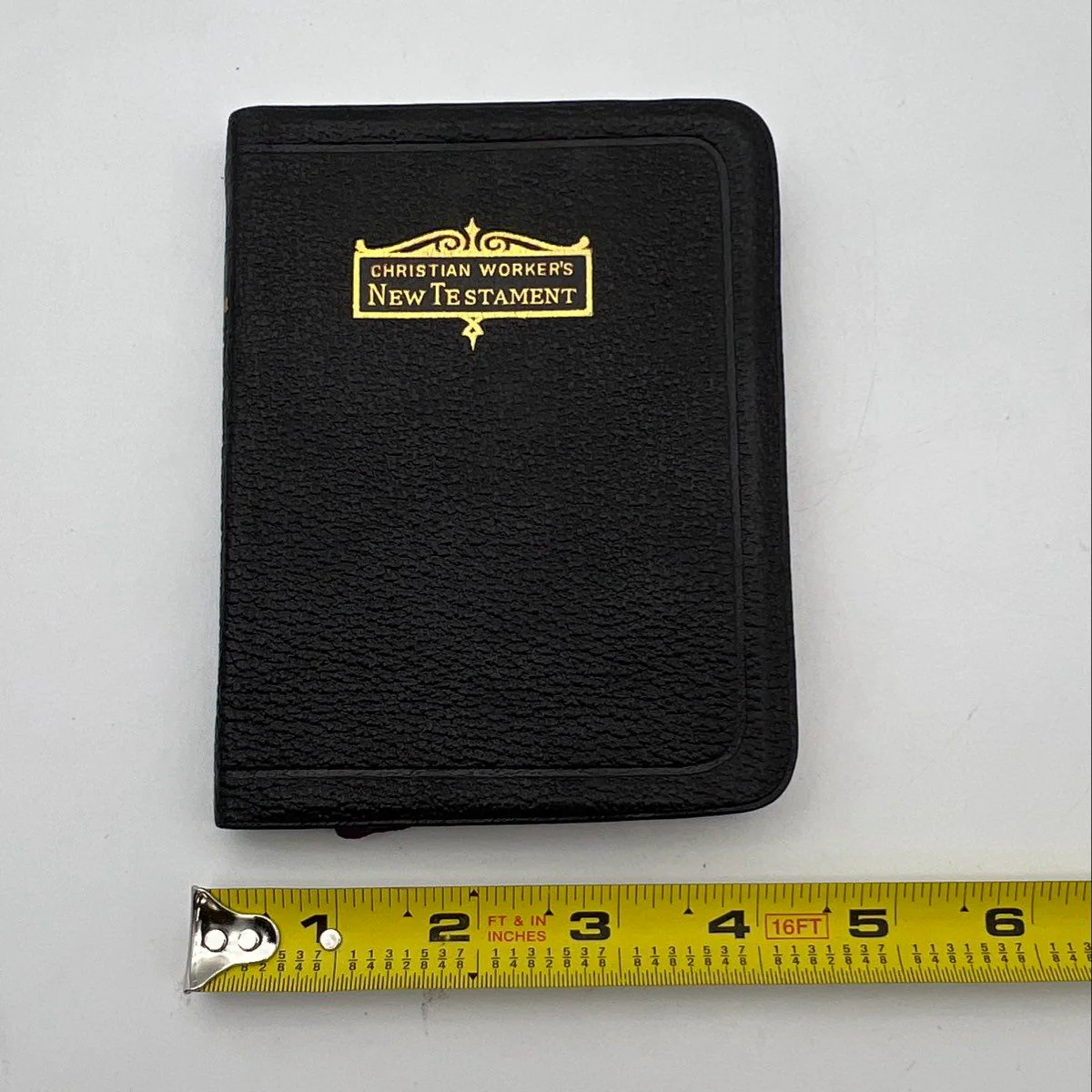 Vintage Christian Workers New Testament Pocket Bible 1940 Inscribed With Box - Image 5