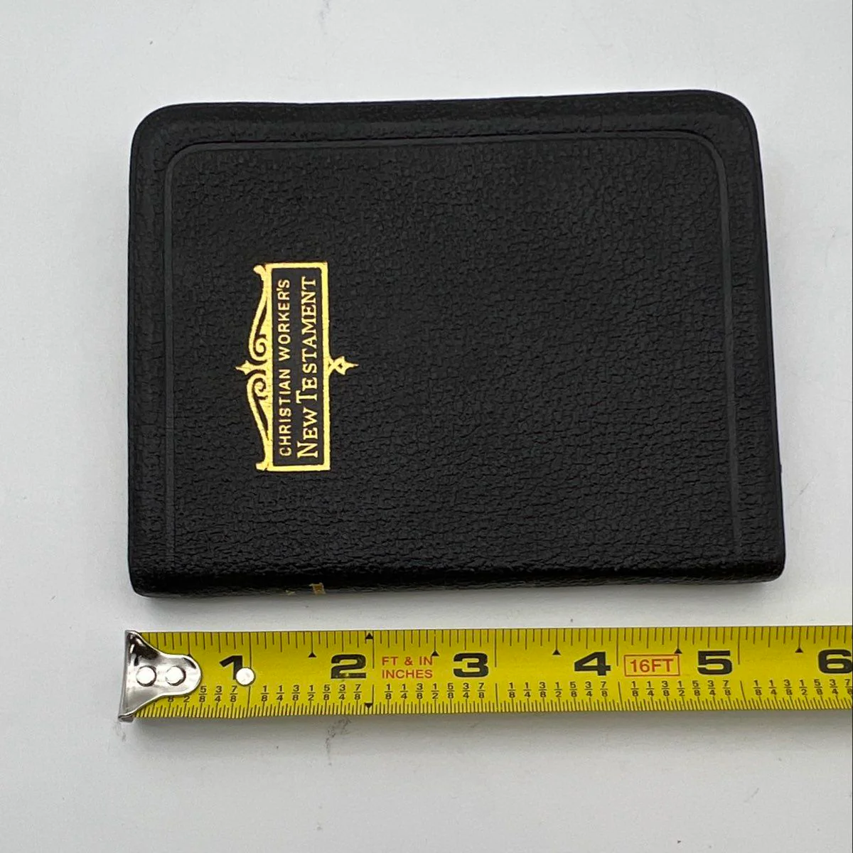 Vintage Christian Workers New Testament Pocket Bible 1940 Inscribed With Box - Image 6