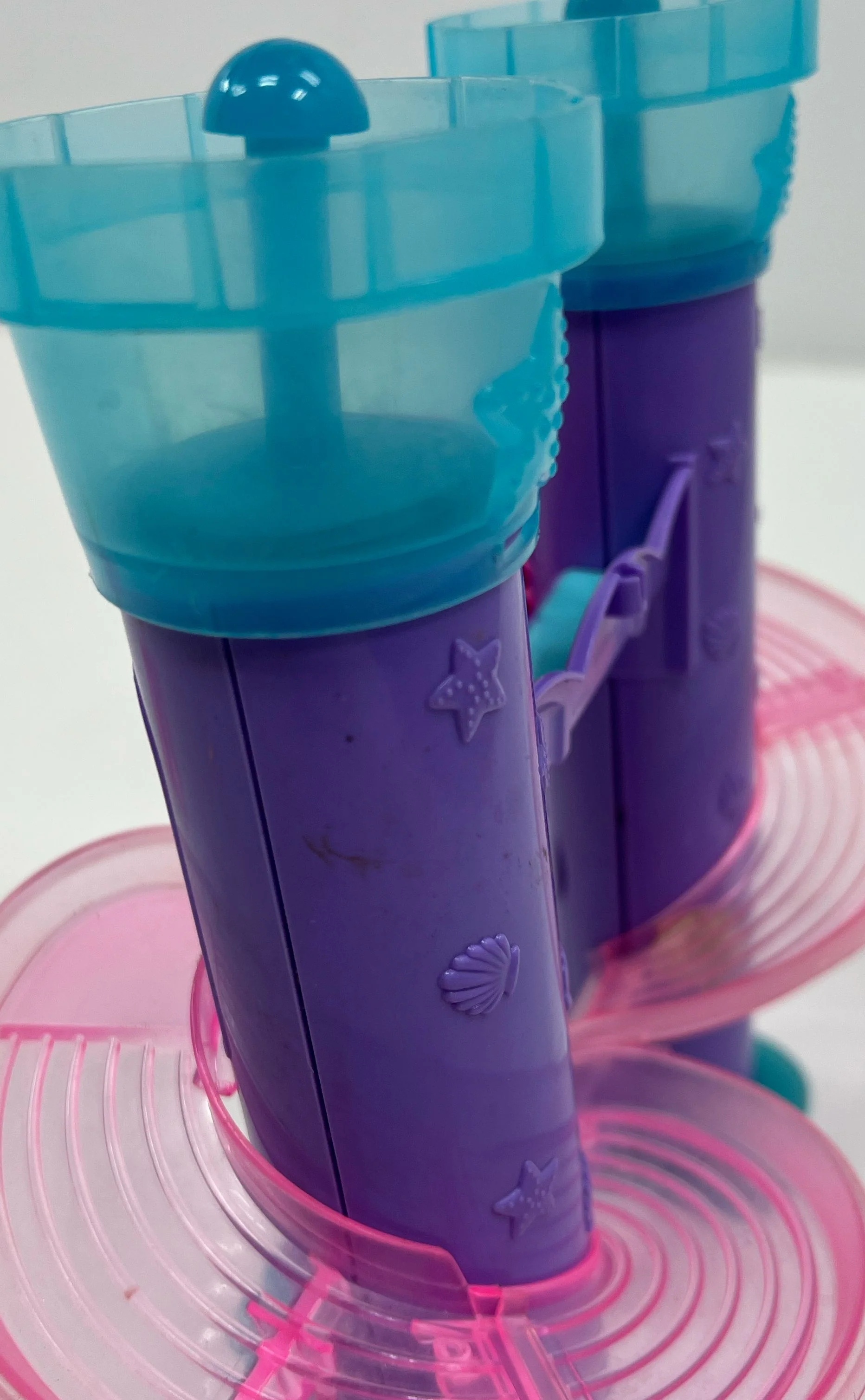 Vintage Collectible Mattel Polly Pocket Wild Waves Castle Slide Play Set Lot - Image 6
