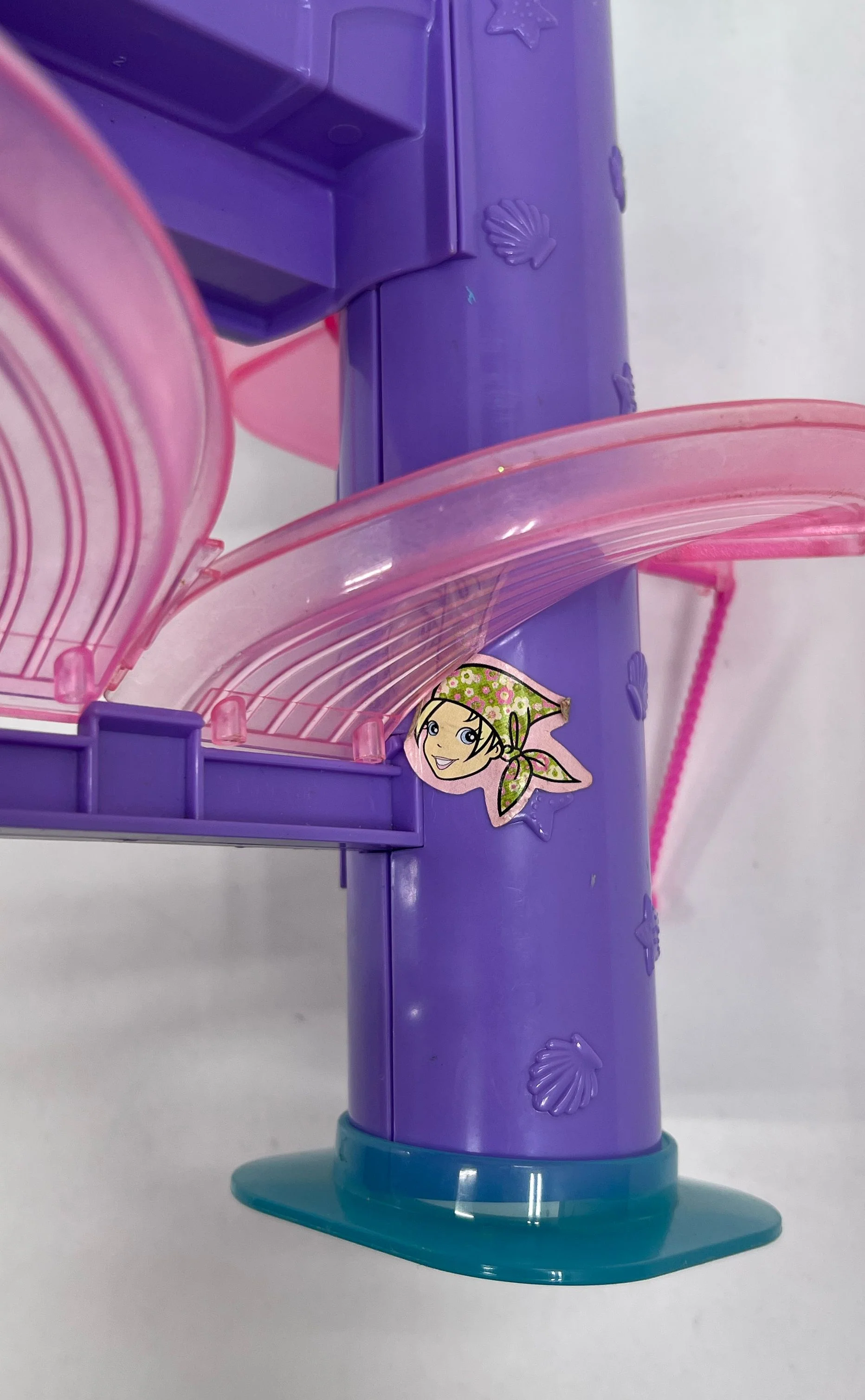 Vintage Collectible Mattel Polly Pocket Wild Waves Castle Slide Play Set Lot - Image 7