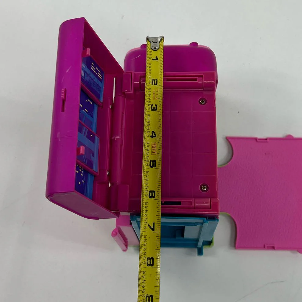 Vintage Collectible Toys Mattel Polly Pocket Triple Decker Fold Out Bus Lot - Image 11