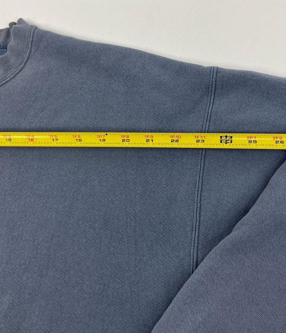 VTG Men's Lee Ultraweight Faded Purple Grey Pullover Sweatshirt - Size Large - Image 3