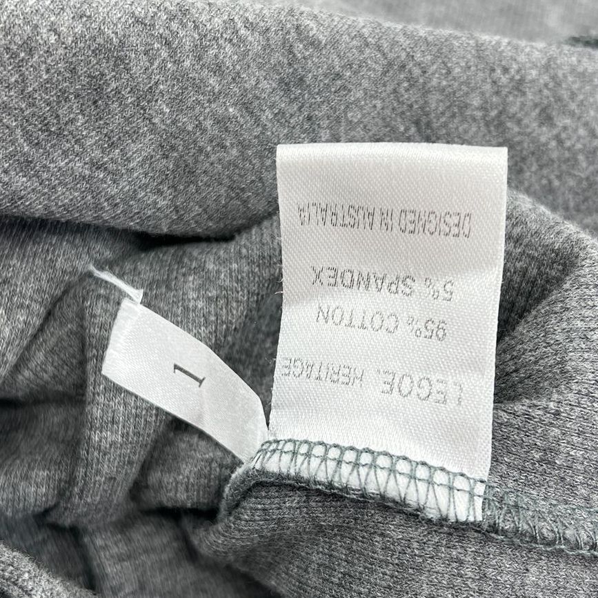 Women's Legoe. Grey Ribbed Knit Maternity Wrap Longline Sweater - Size 1 - Image 10
