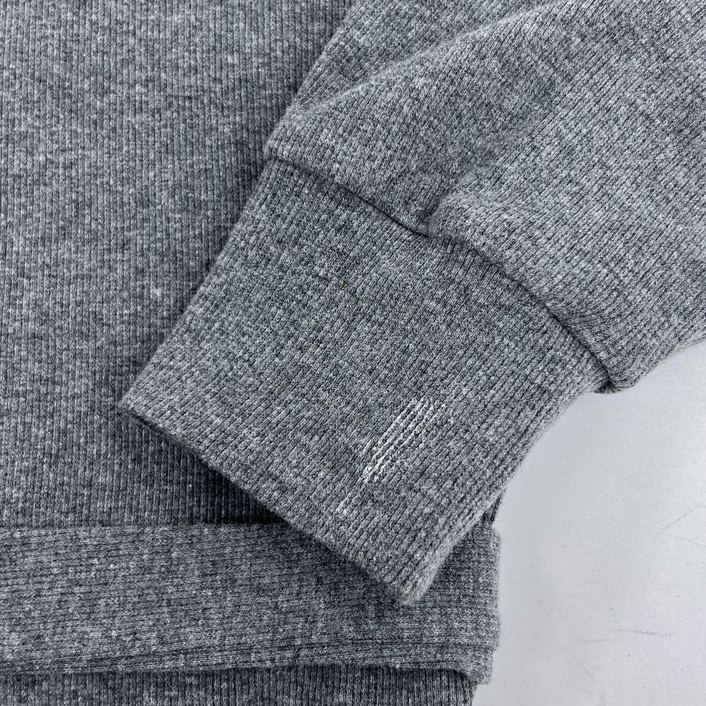 Women's Legoe. Grey Ribbed Knit Maternity Wrap Longline Sweater - Size 1 - Image 7