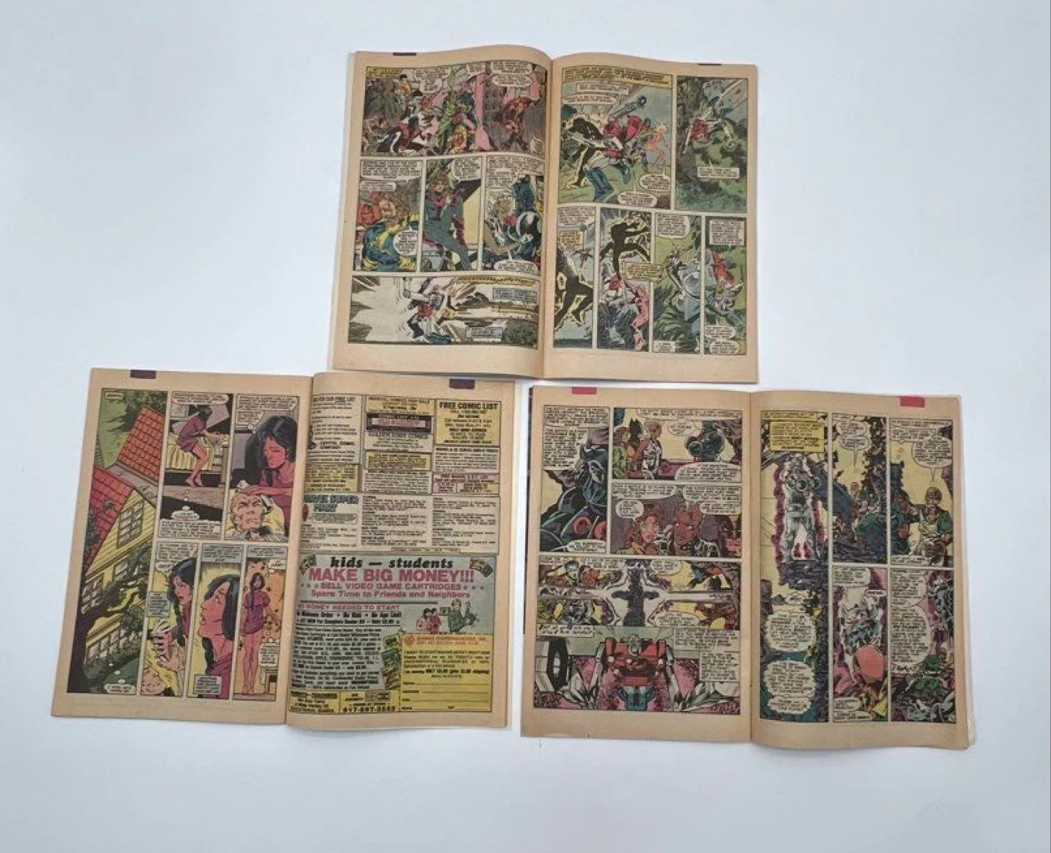 X-Men and the Micronauts #2 #3 #4 Comic Lot Marvel 1984 Limited Series - Image 4