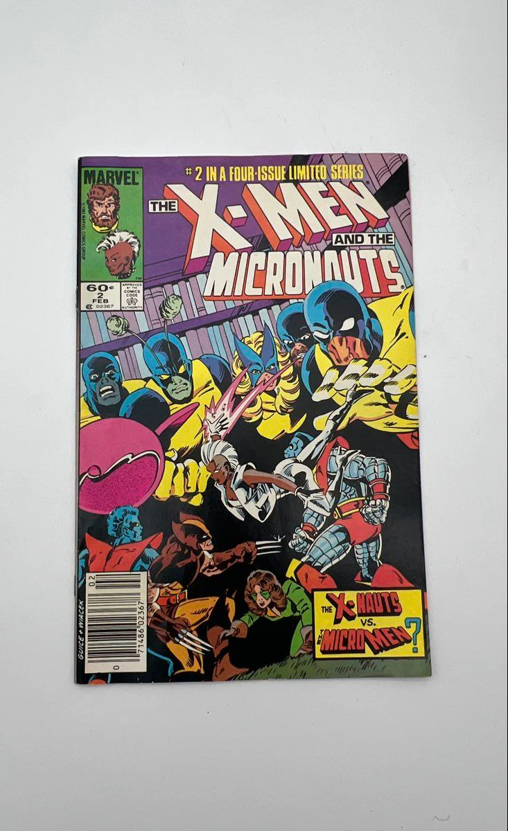 X-Men and the Micronauts #2 #3 #4 Comic Lot Marvel 1984 Limited Series - Image 7