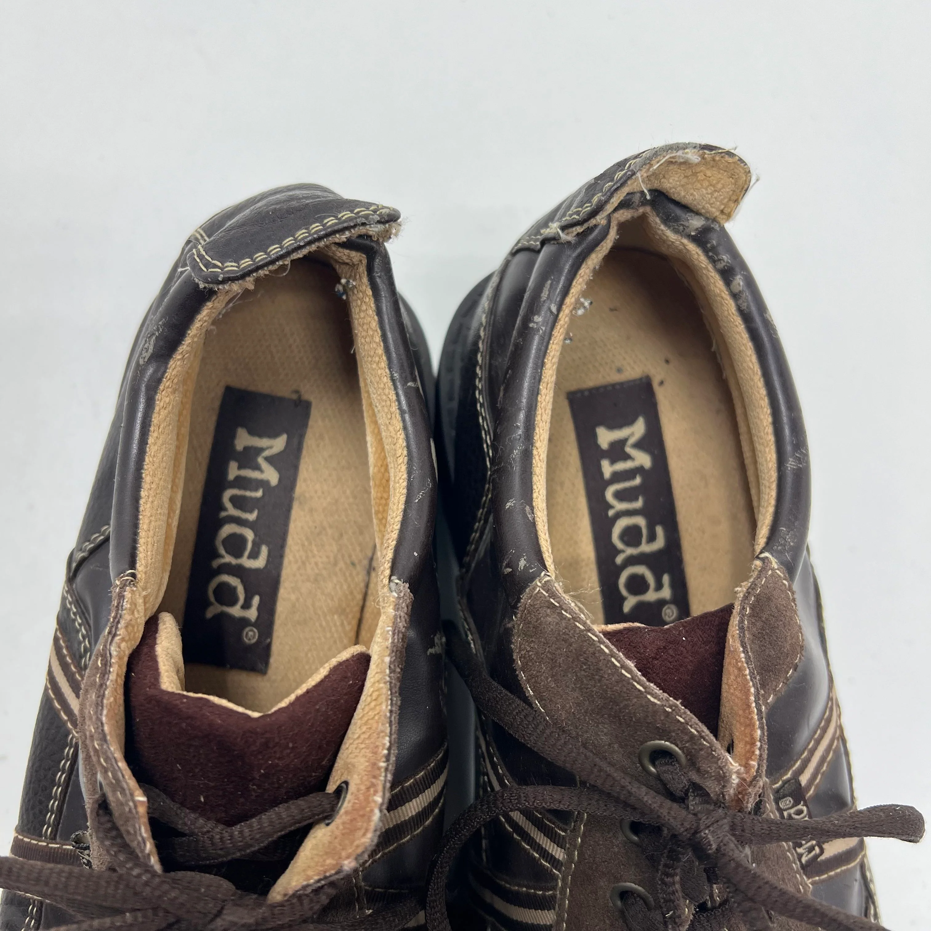Y2K Mudd Jeffery Platform Loafer Casual Shoe Women 11M Brown - Image 8
